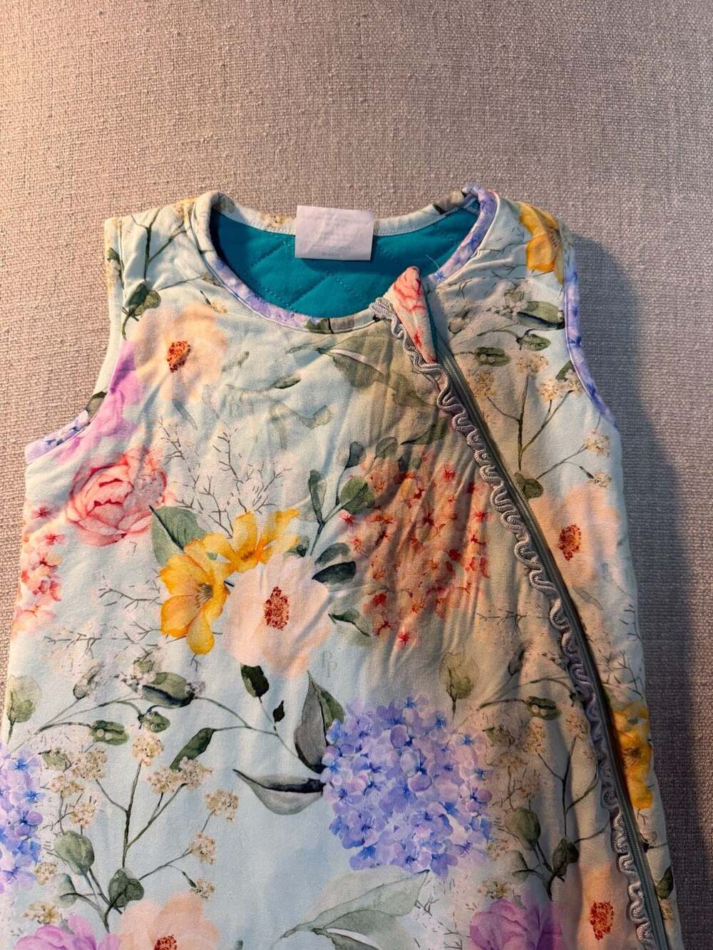 Posh Peanut Watercolor Wildflower Floral 1 TOG Sleeping Bag 6-18M